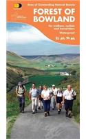 Forest of Bowland: Cycling and Walking Map
