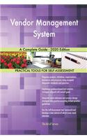 Vendor Management System A Complete Guide - 2020 Edition