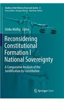 Reconsidering Constitutional Formation I National Sovereignty