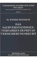 Das Sachverstaendigenverfahren Im Privatversicherungsrecht