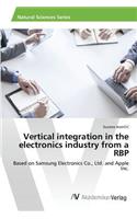 Vertical integration in the electronics industry from a RBP