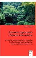 Software Ergonomics - Tailored Information