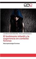 testimonio infantil y la sugerencia en contexto forense