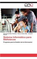 Sistema Informático para Bibliotecas