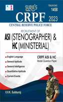 SURA`S CRPF ASI(Stenographer) and HC(Ministerial) Exam Book in English Medium - Latest Updated Edition 2023
