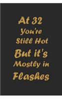 At 32 You're Still Hot But it's Mostly in Flashes