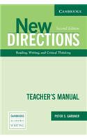 New Directions Teacher's Manual