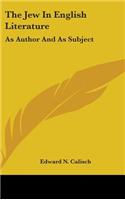 The Jew in English Literature