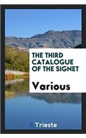 The Third Catalogue of the Signet