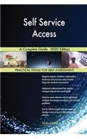 Self Service Access A Complete Guide - 2020 Edition