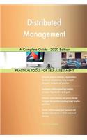 Distributed Management A Complete Guide - 2020 Edition