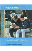 Viens Voir! Practice Sheet Workbook Level 2 1990c