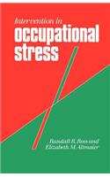 Intervention in Occupational Stress