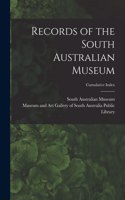 Records of the South Australian Museum; Cumulative Index