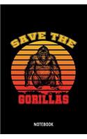 Save The Gorillas Notebook