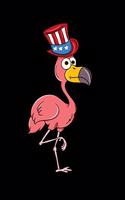 Flamingo: 120 Pages I 6x9 I Music Sheet I Funny 4th Of July, Patriotic, Liberty & 1776 Gifts