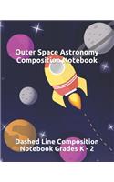 Outer Space Astronomy Composition Notebook