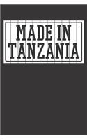 Notebook 6x9 120 Pages: Tanzania Tanzanian Roots Africa