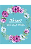 Women's Bible Study Journal: Weekly Planner with Guided Prompts, Scripture Journal