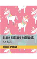 Blank Knitters Notebook