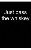 Just Pass the Whiskey