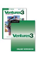 Ventures Level 3 Digital Value Pack (Student's Book with Audio CD and Online Workbook)