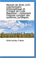 Manuel de Droit Civil