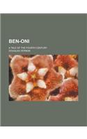 Ben-Oni; A Tale of the Fourth Century: (English)