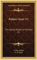Pahlavi Texts V1: The Sacred Books of the East V5(English)