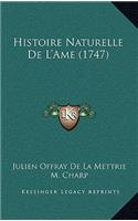 Histoire Naturelle De L'Ame (1747)