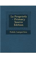 Proprieta