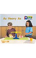 Rigby PM Math Readers: Leveled Reader Bookroom Package Yellow (Levels 6-9) as Heavy as(Rigby PM Math Readers)