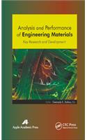 Analysis and Performance of Engineering Materials