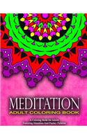 MEDITATION ADULT COLORING BOOKS - Vol.14: women coloring books for adults