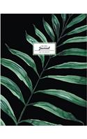 Dot Grid Journal - Palm Leaf Watercolor