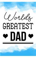 World's Greatest Dad: Dads Memory Books V6