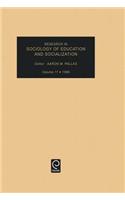 Research in Sociology of Education and Socialization