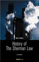 History of the Sherman Law