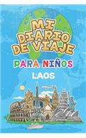 Mi Diario De Viaje Para Niños Laos: 6x9 Diario de viaje para niños I Libreta para completar y colorear I Regalo perfecto para niños para tus vacaciones en Laos