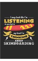 Thinking about Skimboarding