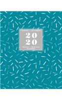 January - December - 2020 Weekly + Monthly Planner