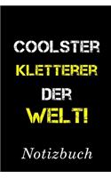 Coolster Kletterer Der Welt Notizbuch