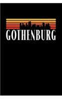 Gothenburg Skyline: TAGEBUCH / NOTIZBUCH Für Schulanfänger, Studenten, Schüler, Backpacker, Reisende, Traveler A5 (6x9 inch) 120 Seiten liniert! I Monatsplaner I Journa