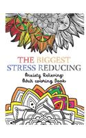 Biggest Stress Reducing Anxiety Relieving Coloring Book