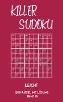 Killer Sudoku Leicht 200 Rätsel Mit Lösung Band 10