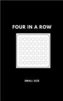 Four In A Row: Dots Connect Kids and Adult Games (Small Size 5x8, 100 Pages)