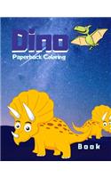 Dino Paperback Coloring Book