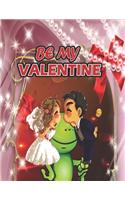 Be My Valentine: A Fun Valentine's Day Coloring Book of Hearts (VOL-1)