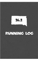 Running Log: Blank Lined Journal for anyone that loves South Dakota, running, marathons!