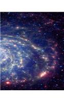 Astronomy Science School Composition Book Shining Stars 130 Pages